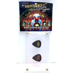 Vtg 1998 Kiss Band Memorabilia Ace Frehley Psycho Circus Tour Guitar Picks NOS